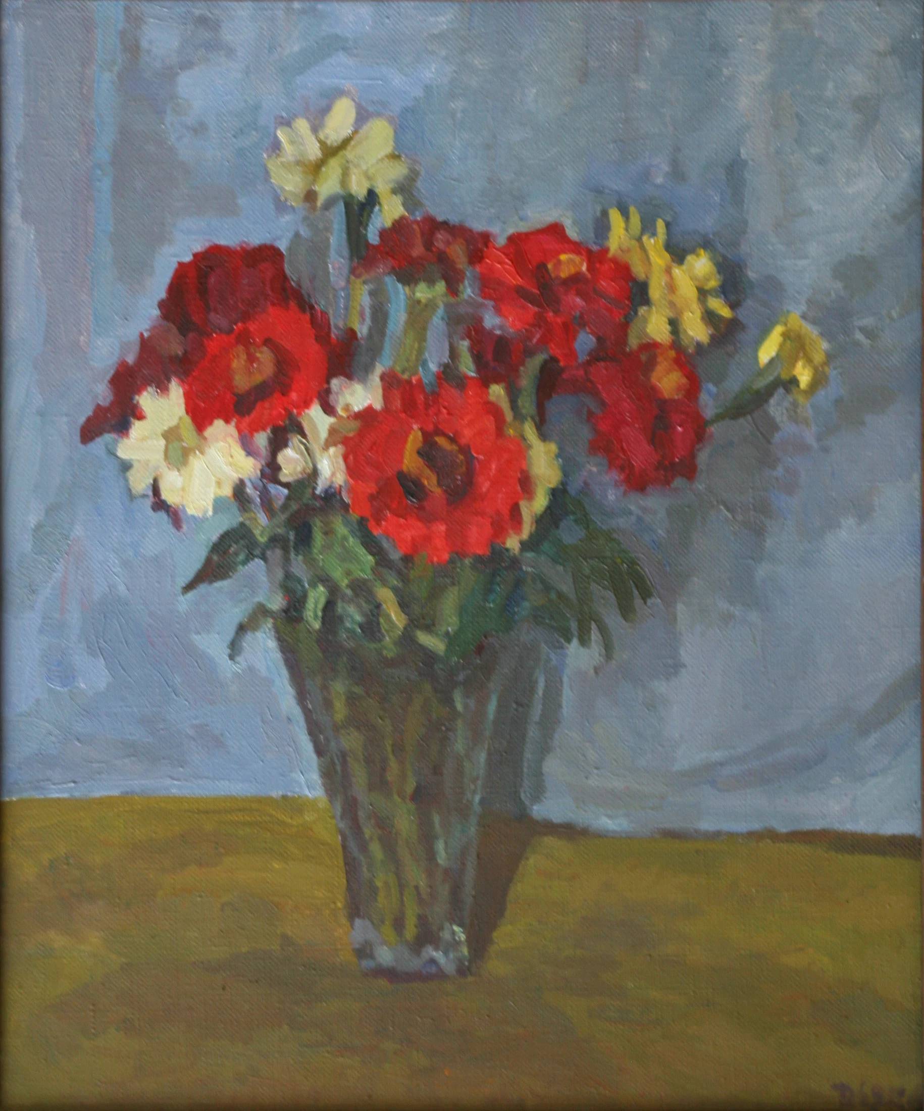 Flowers by Yuri Petrovich Dyakov (1929–2008)
