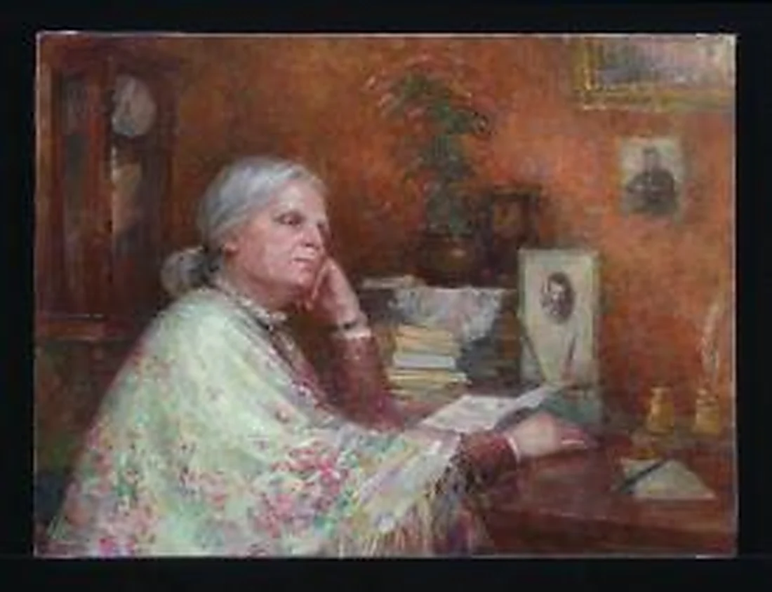 The Author Bugnova by Tatyana Tikhonovna Poplavskaya (b. 1955)