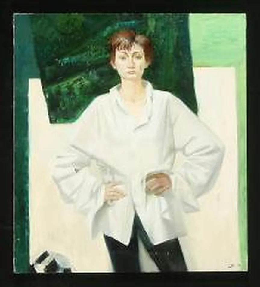 Portrait of Kati by Daria Olegovna Antipina (b. 1977)
