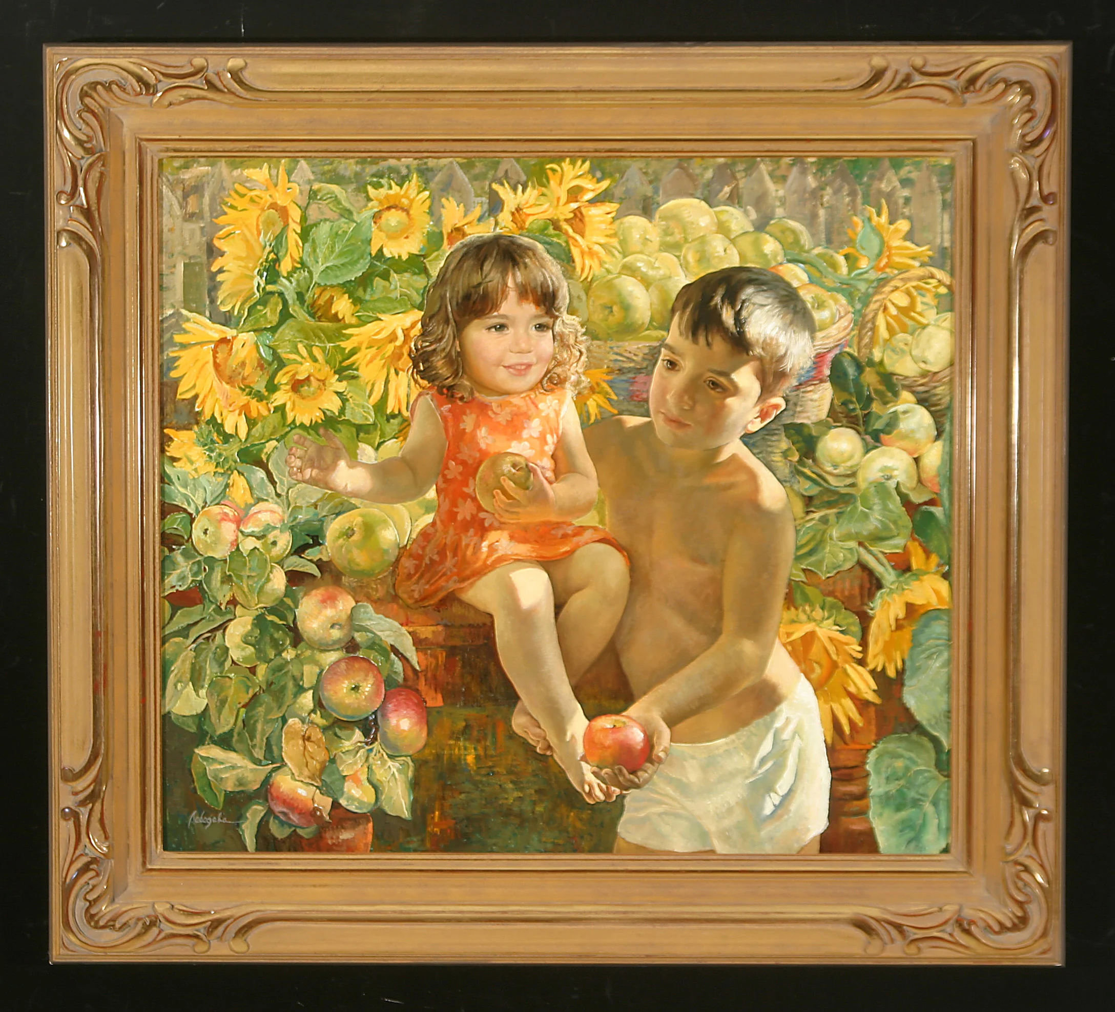 Summer Harvest by Anna Yurievna Lebedeva (b. 1966)