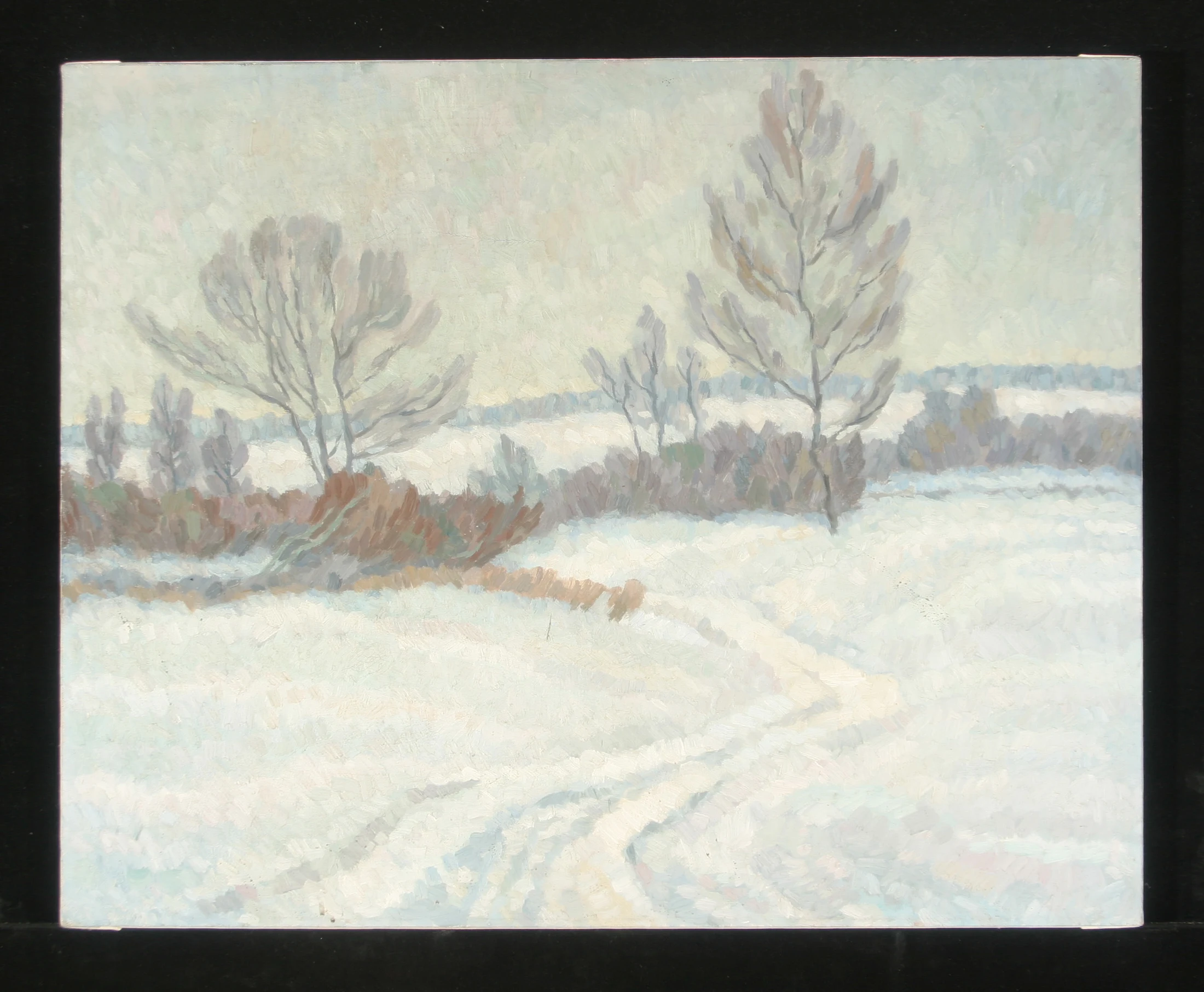 Winter by Vladimir Ilich Shchedrin (b. 1942)